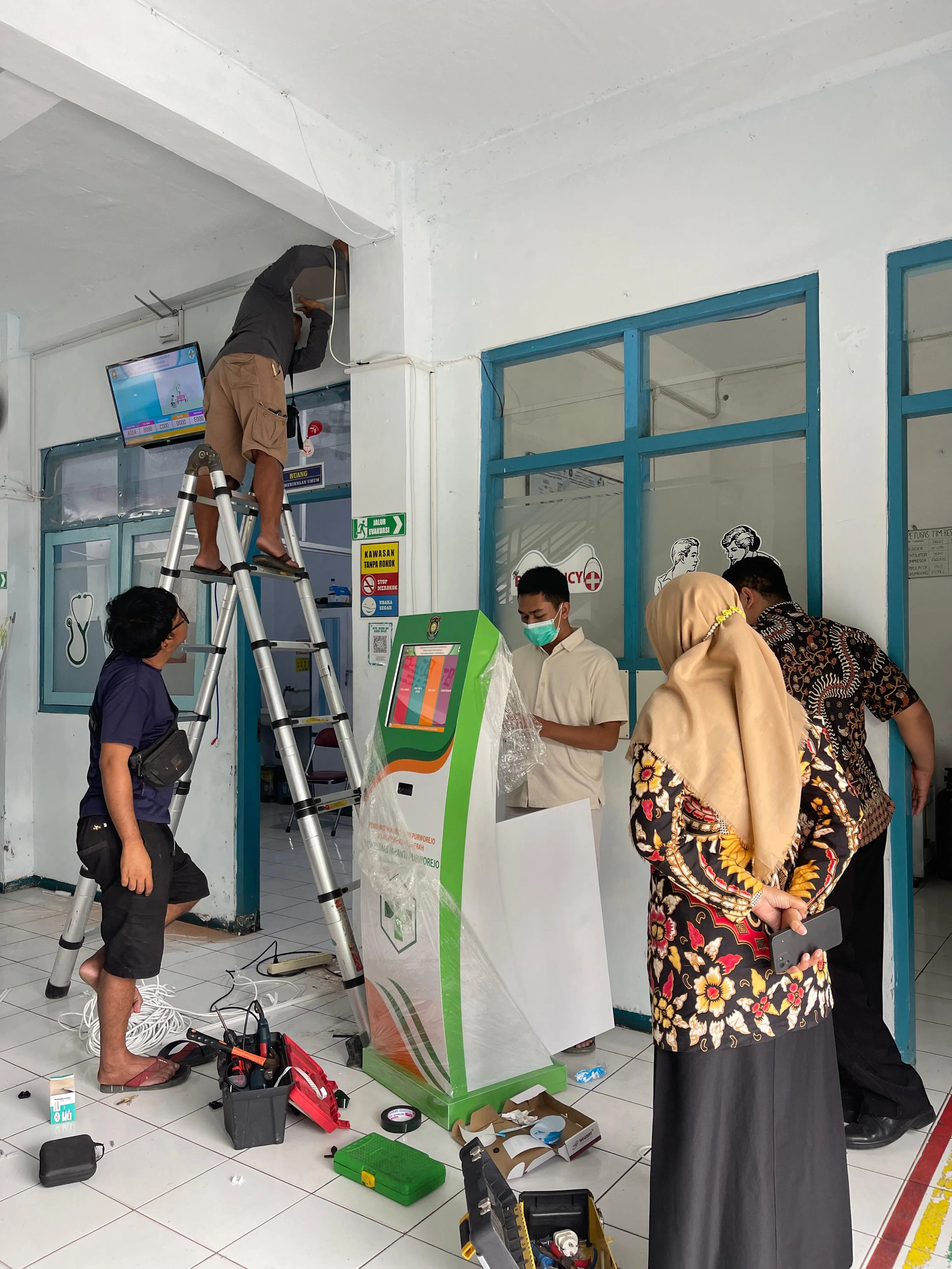 Dokumentasi pemasangan produk ROMTECH 5